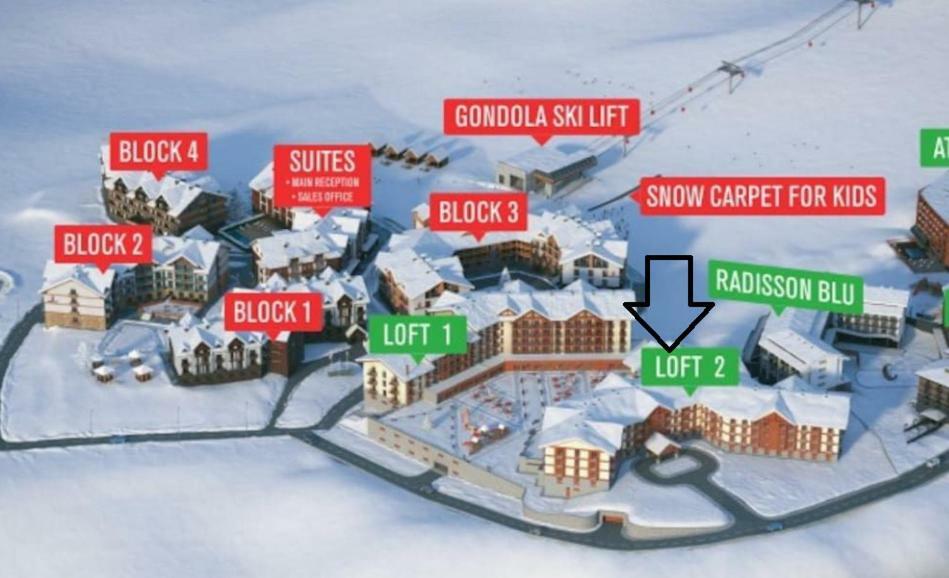 New Gudauri Loft 2 - "Mano", Near Ski Lift Gondola エクステリア 写真